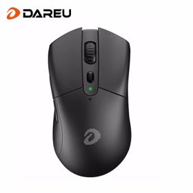 DAREU Dual-mode Mouse BT 2.4G 16000 DPI Optical Wireless Gaming Mice 6 Programmable Buttons for Laptop PC Gamer