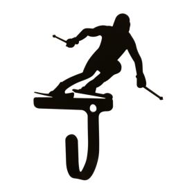 Skier Wall Hook Small