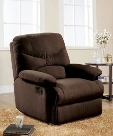 ACME Arcadia Recliner (Motion) in Chocolate Microfiber 00632W