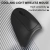 Wireless Mouse Vertical Gaming Mouse USB Computer Mice Ergonomic Desktop Upright Mouse 1600DPI For PC Laptop Office Home