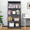 Storage Shelves 5 Tier Heavy Duty Metal Shelving Unit Adjustable Shelving Units and Storage Rack Kitchen Garage Shelf H72 * W35.4 * D15.7