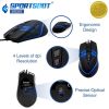 SS301 Blue LED Gaming Over-Ear Headset, Keyboard & Mouse Combo Set