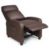 Recliner Sofa Wingback Chair with Massage Function