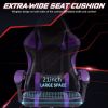 Video Game Chair for Adults, Computer Chair Gaming Chairs for Kids, Adjustable Lumbar Pillow Headrest Office Desk Chair Gamer Chair with Footrest