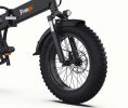 City Electric Bike 1200W Powerful Motor Shimano 7-Speed Foldable Fat Tire Ebike