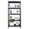 Storage Shelves 5 Tier Heavy Duty Metal Shelving Unit Adjustable Shelving Units and Storage Rack Kitchen Garage Shelf H72 * W35.4 * D15.7