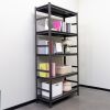 Storage Shelves 5 Tier Heavy Duty Metal Shelving Unit Adjustable Shelving Units and Storage Rack Kitchen Garage Shelf H72 * W35.4 * D15.7