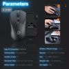 DAREU Dual-mode Mouse BT 2.4G 16000 DPI Optical Wireless Gaming Mice 6 Programmable Buttons for Laptop PC Gamer