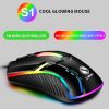 Wired Backlit USB Mouse Competitive Gaming Mouse Notebook Office Luminous Mouse