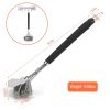 BBQ Grill Cleaning Brush Stainless Steel Barbecue Cleaner Scraper 16.5in Handle Stiff Wire Bristles For Grill Cooking Grates