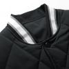 Men Baseball Stand -up Collar Winter Cotton Coat Jacket